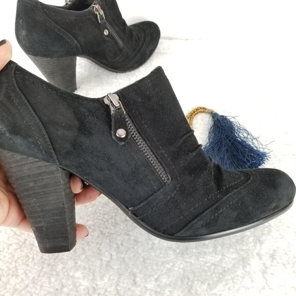 FRANCO FORTINI Womens Ankle Booties Sz 8《266》Oliver leather booties‎ - Picture 7 of 12